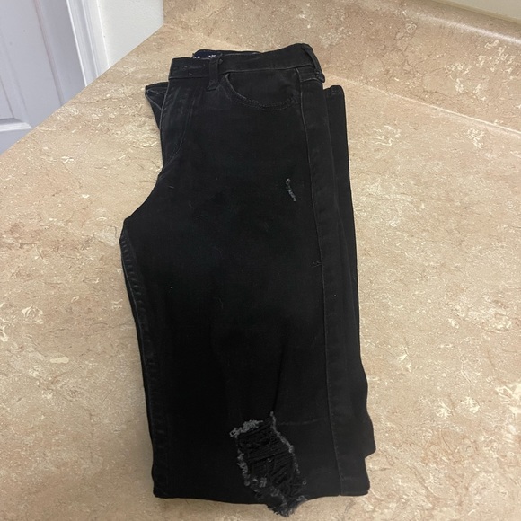 Hollister Black Jeans size 3 - Picture 1 of 3